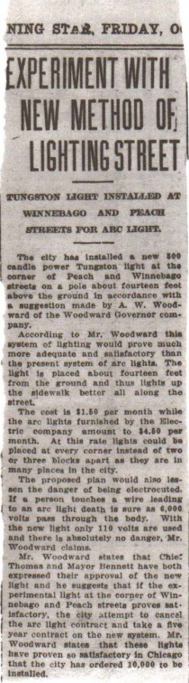 1913 lighting article
